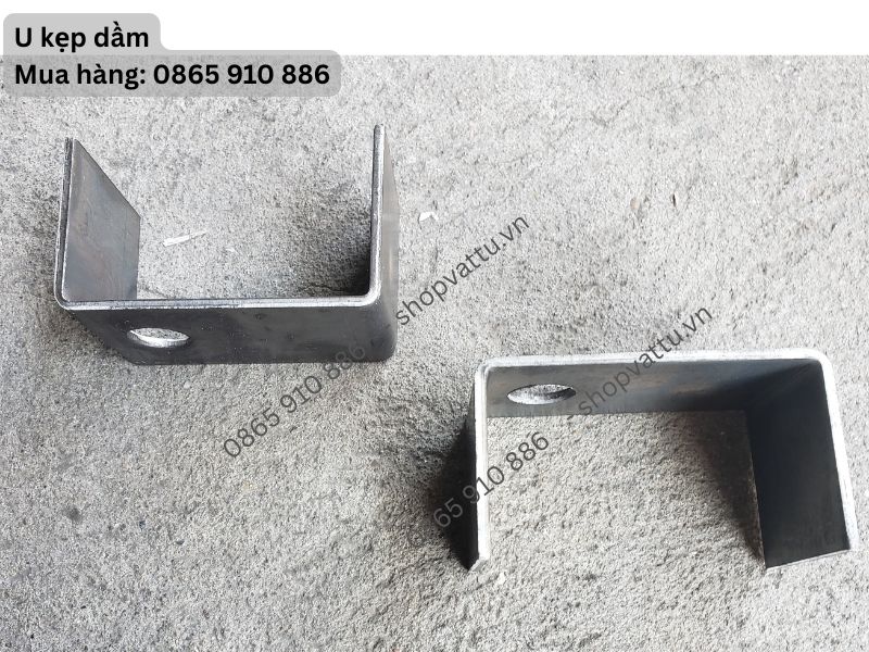 Cách dùng U kẹp dầm, U kẹp xà gồ