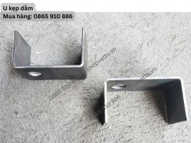 Cách dùng U kẹp dầm, U kẹp xà gồ